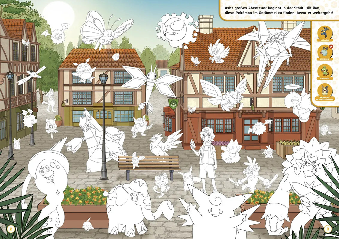 Pokémon - Mein großes Wimmelabenteuer Ash