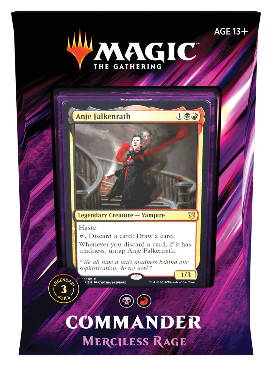 Commander 2019 - Merciless Rage - englisch/diff