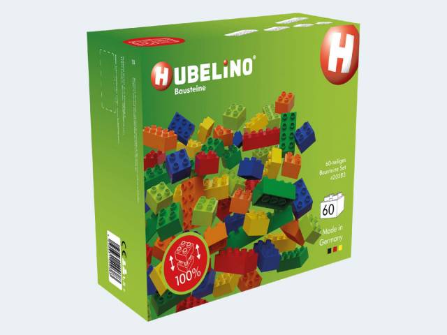 Hubelino Bausteine bunt 60T