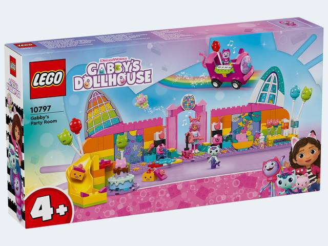 LEGO 4+ Gabbys Dollhouse Gabbys Partyraum