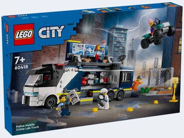 LEGO City Polizeitruck mit Labor
