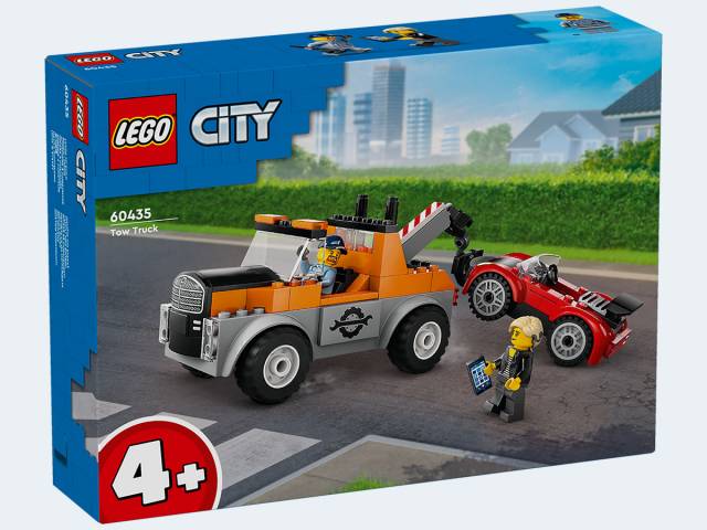 LEGO 4+ City Abschleppwagen mit Sportauto