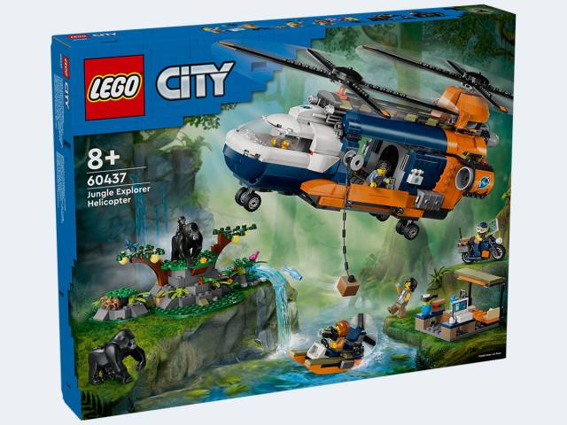 LEGO City Dschungelforscher-Hubschrauber