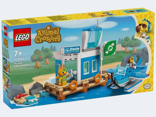 LEGO Animal Crossing Flieg mit Dodo Airlines