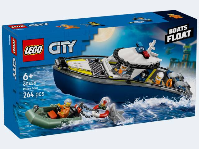 LEGO City Verfolgungsjagd im Polizeiboot
