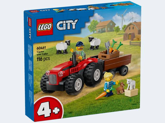LEGO City Traktor mit Anhänger