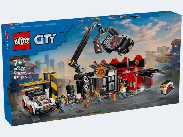 LEGO City Schrottplatz mit Autos