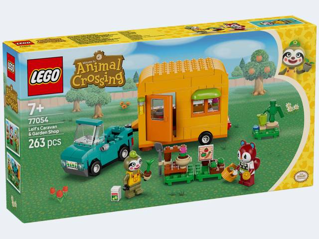 LEGO Animal Crossing Gerds Wohnwagen & Gärtnerei