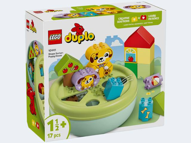 LEGO Duplo Formsortierer: Welpenhaus