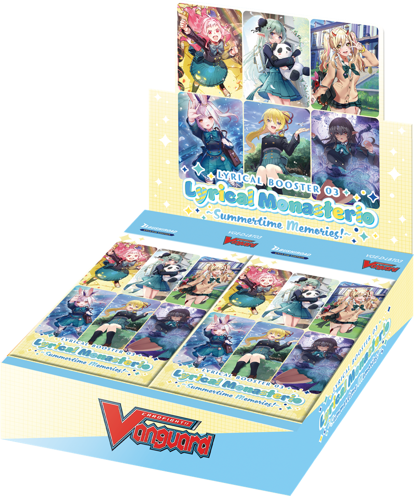 Cardfight!! Vanguard Lyrical Monasterio ~Summertime Memories!~ Booster Display (16 Packs)- EN