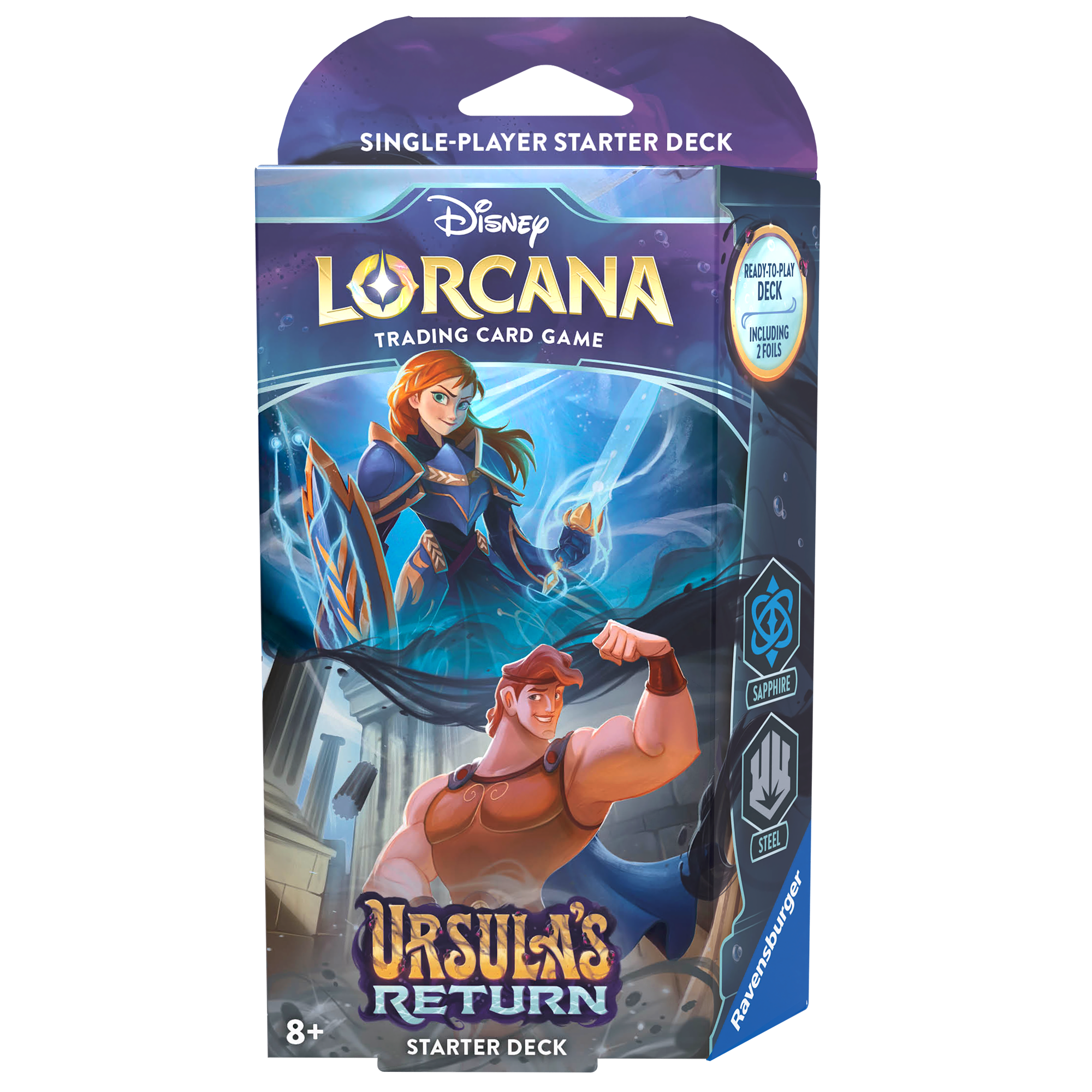 Disney Lorcana - Ursula's Return Starter Deck - Anna and Hercules - EN