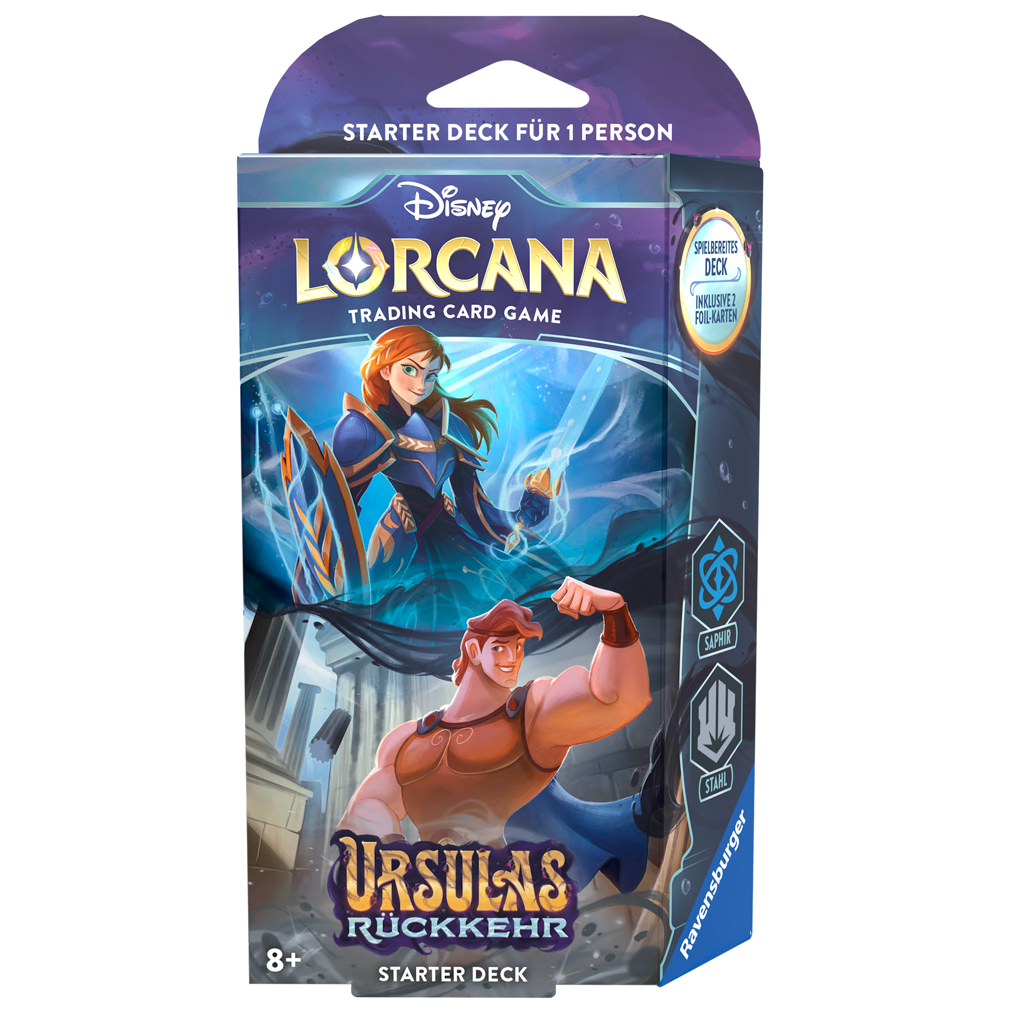 Disney Lorcana - Ursulas Rückkehr Starter Deck - Anna und Hercules - DE