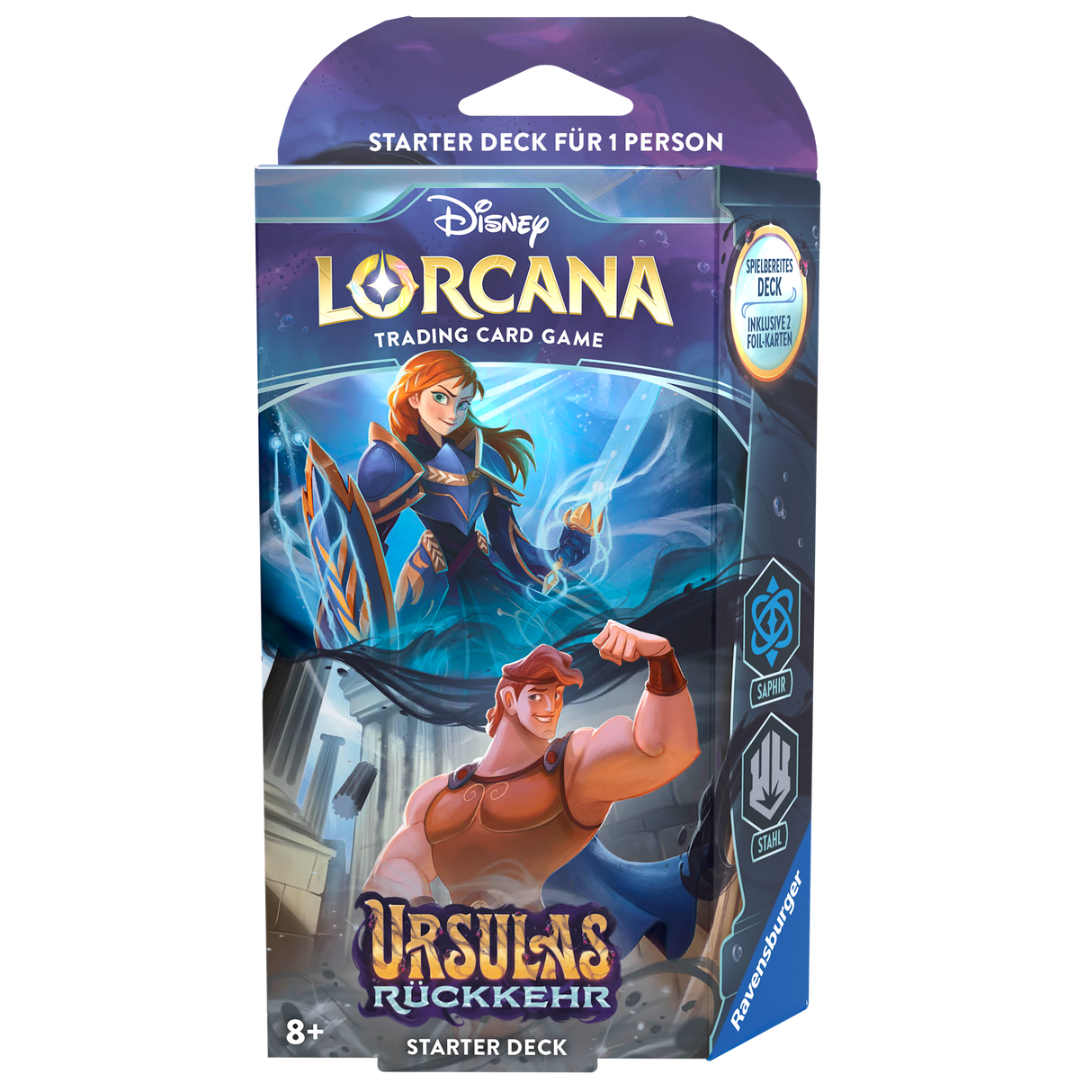 Disney Lorcana - Ursulas Rückkehr Starter Deck - Anna und Hercules - DE
