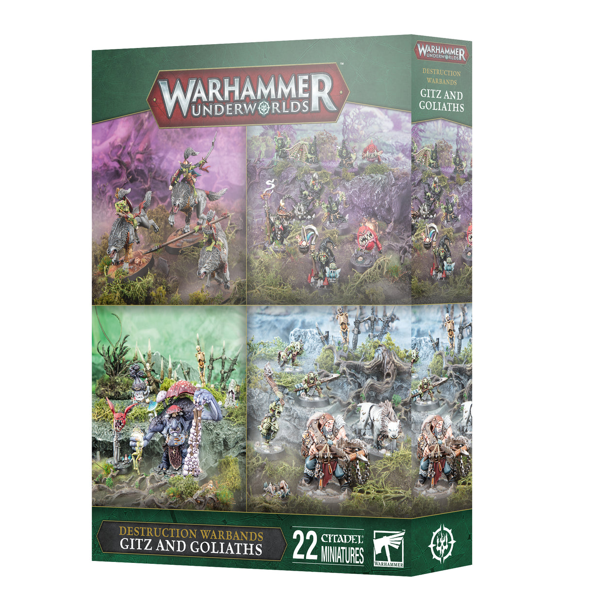 Warhammer Underworlds Destruction Warbands Gitz and Goliaths