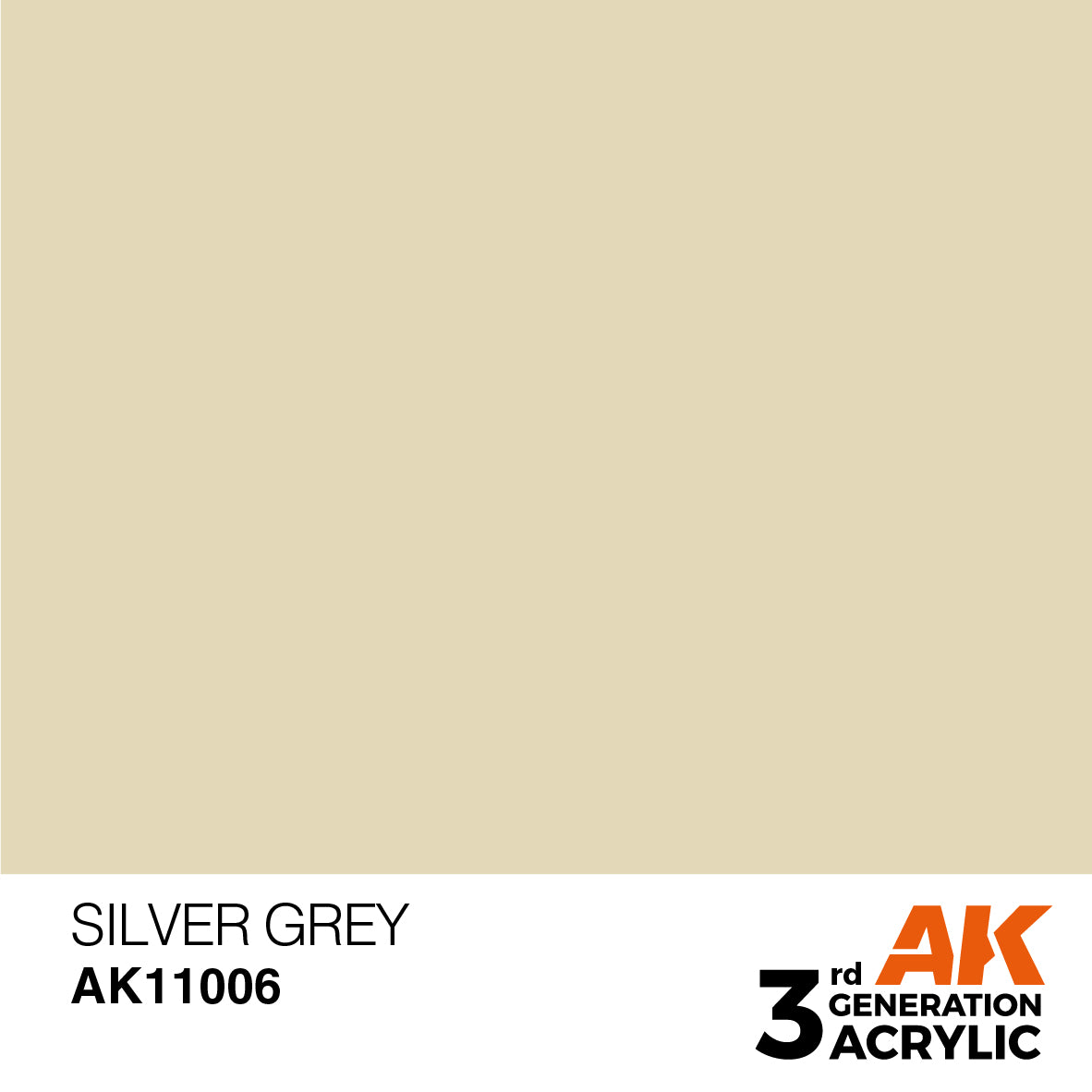 AK Interactive 3GEN Silver Grey 17ml