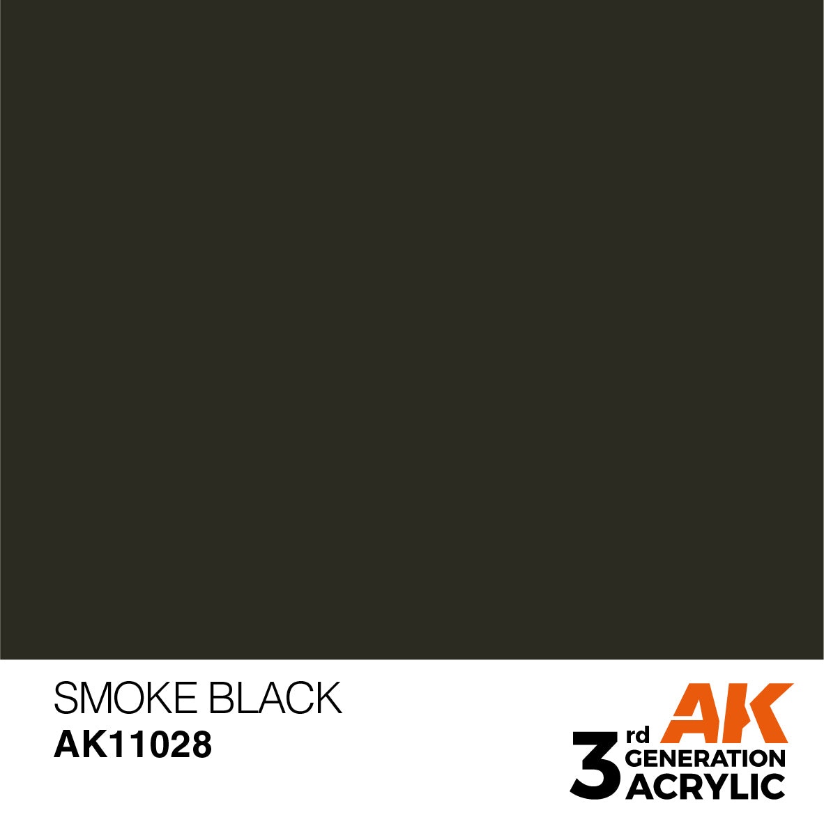 AK Interactive 3GEN Smoke Black 17ml