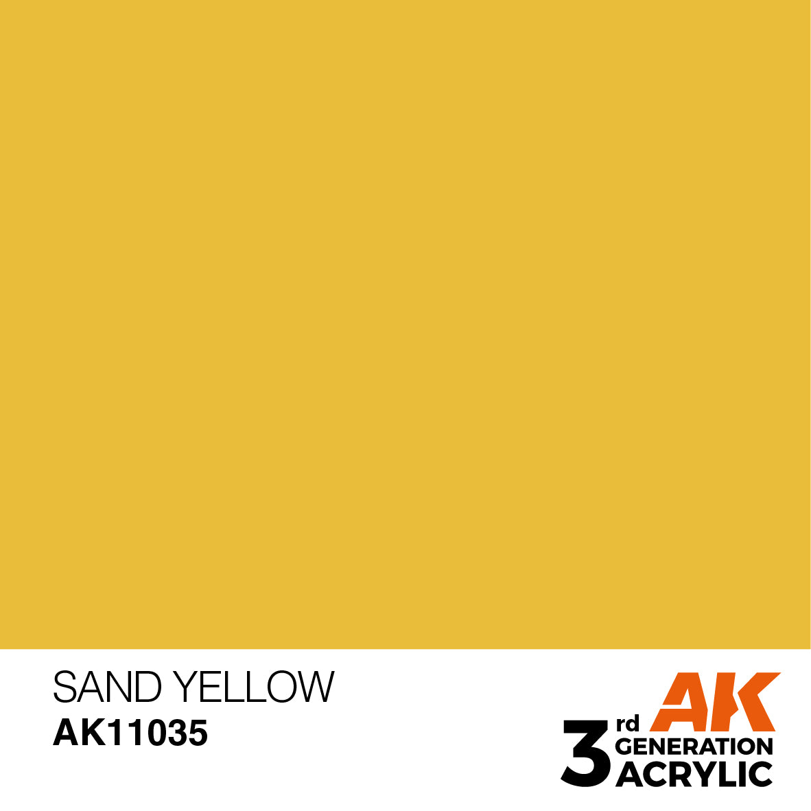 AK Interactive 3GEN Sand Yellow 17ml