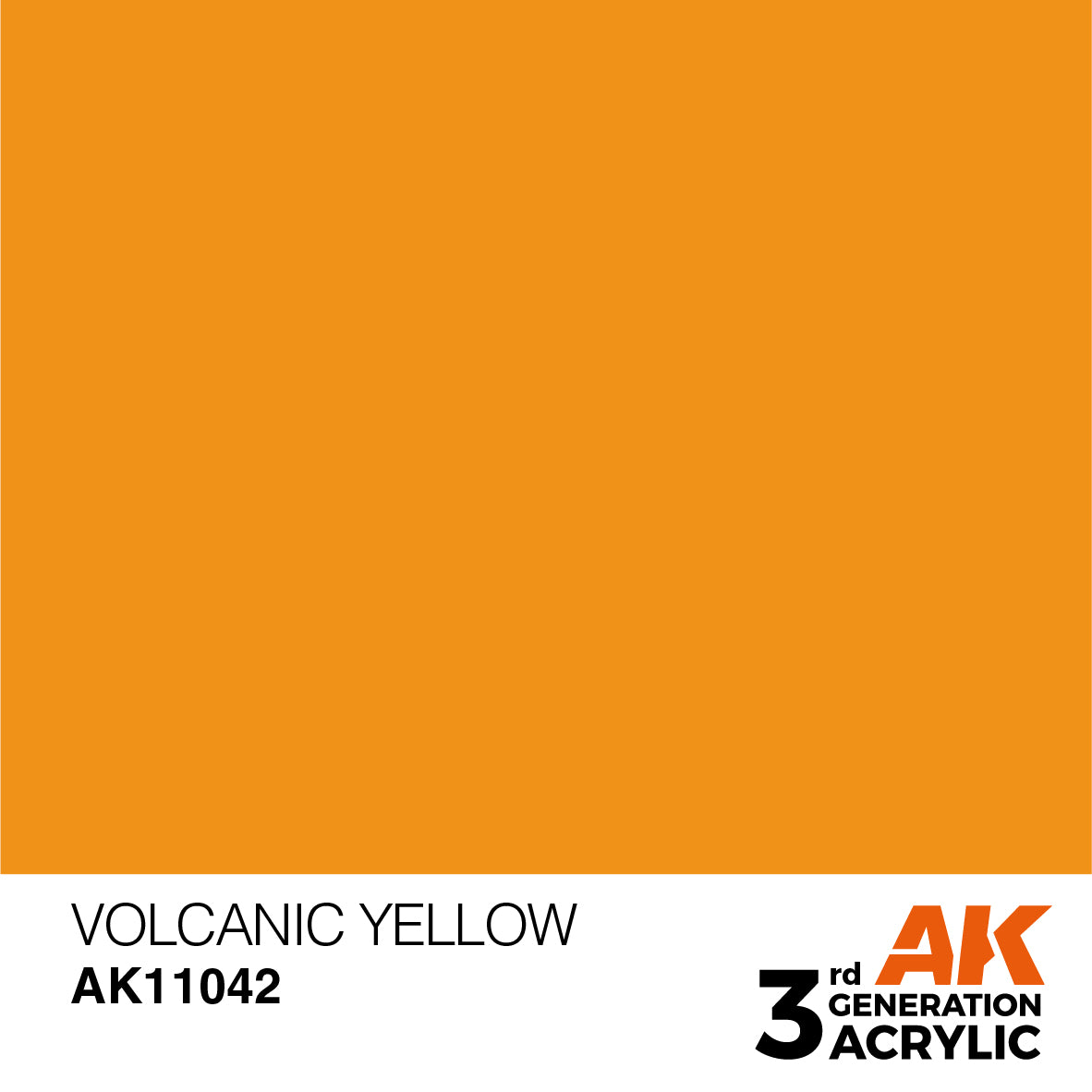 AK Interactive 3GEN Volcanic Yellow 17ml