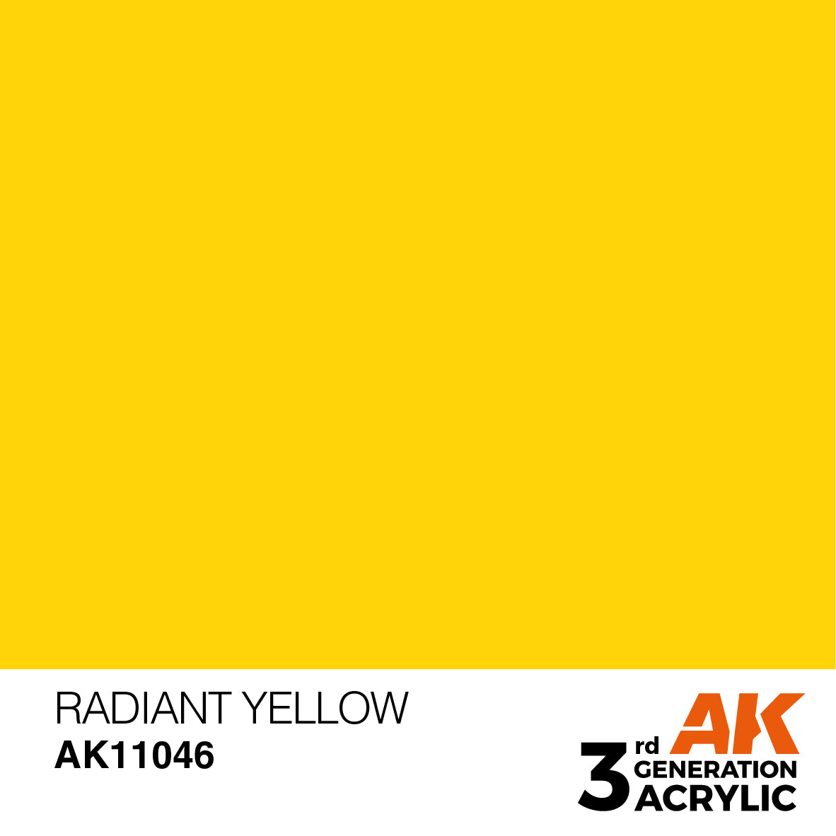 AK Interactive 3GEN Radiant Yellow 17ml