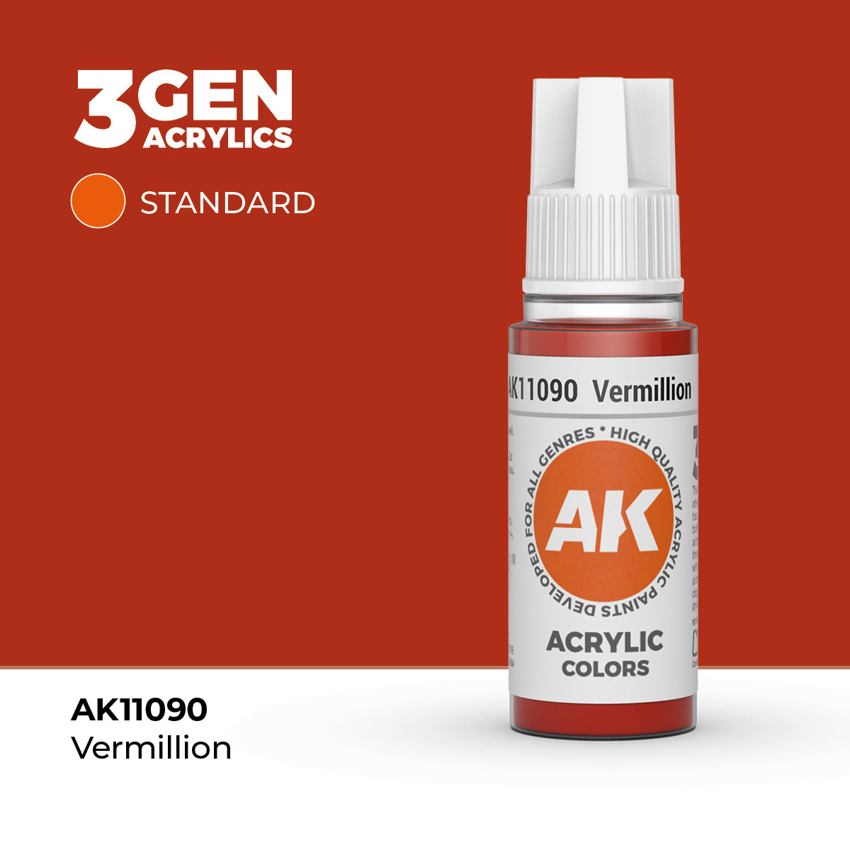 AK Interactive 3GEN Vermillion 17ml