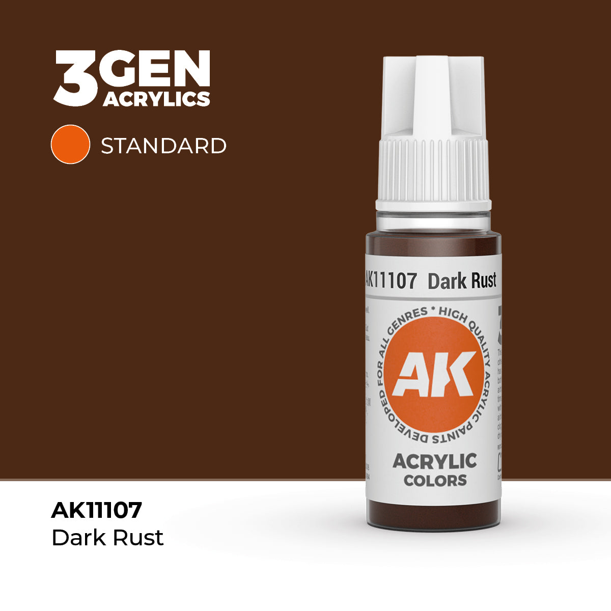 AK Interactive 3GEN Dark Rust 17ml