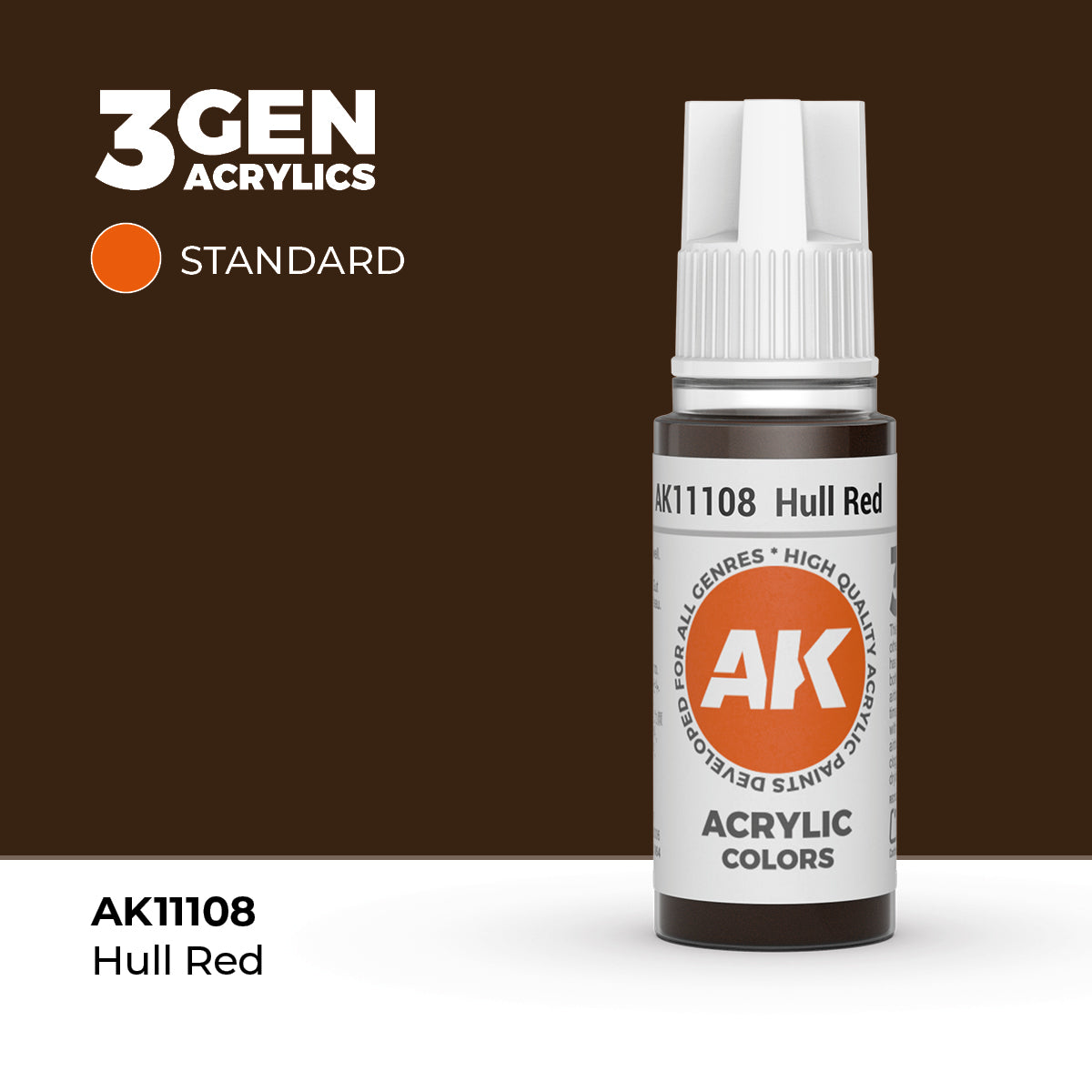 AK Interactive 3GEN Hull Red 17ml