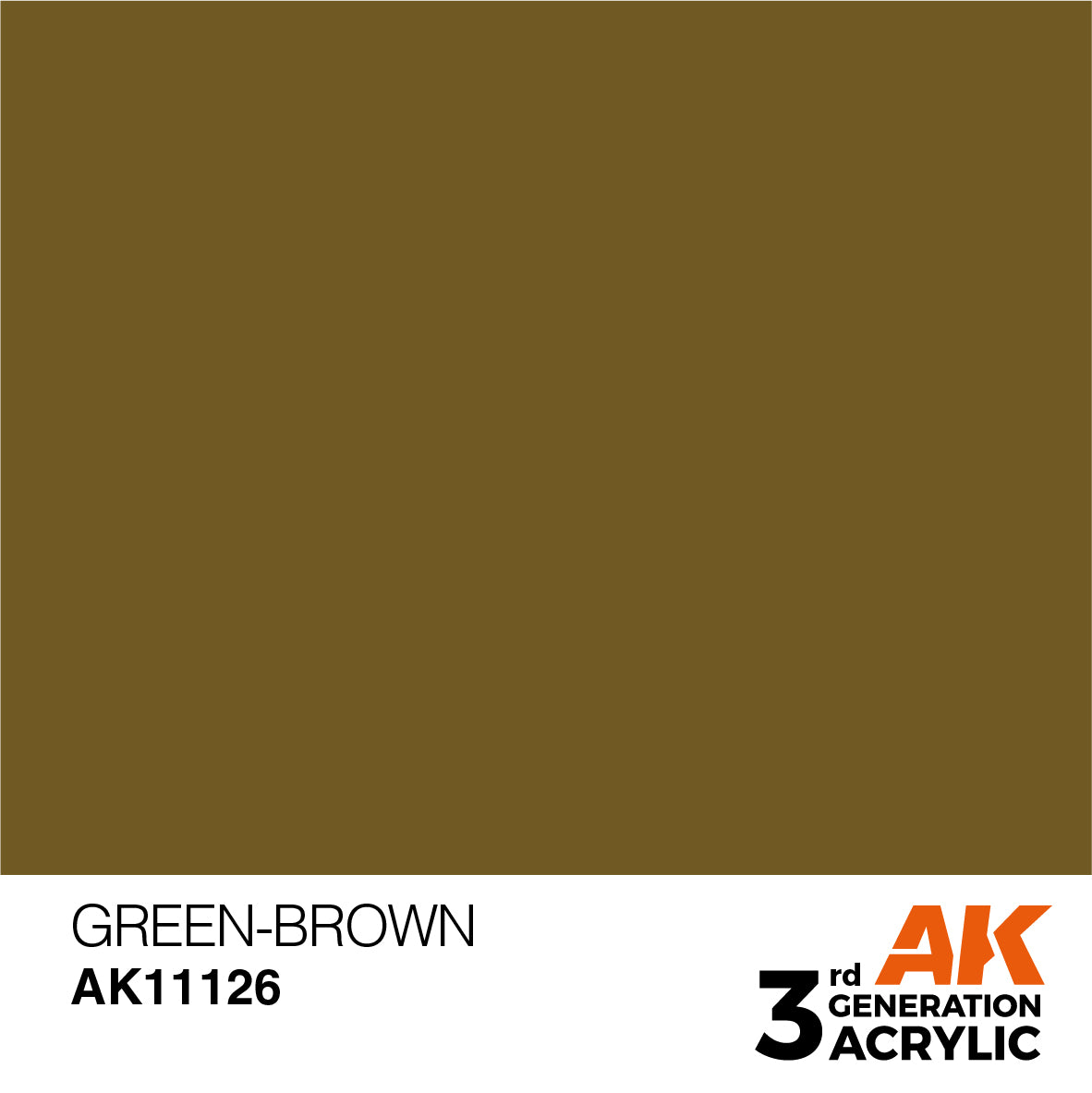 AK Interactive 3GEN Green-Brown 17ml
