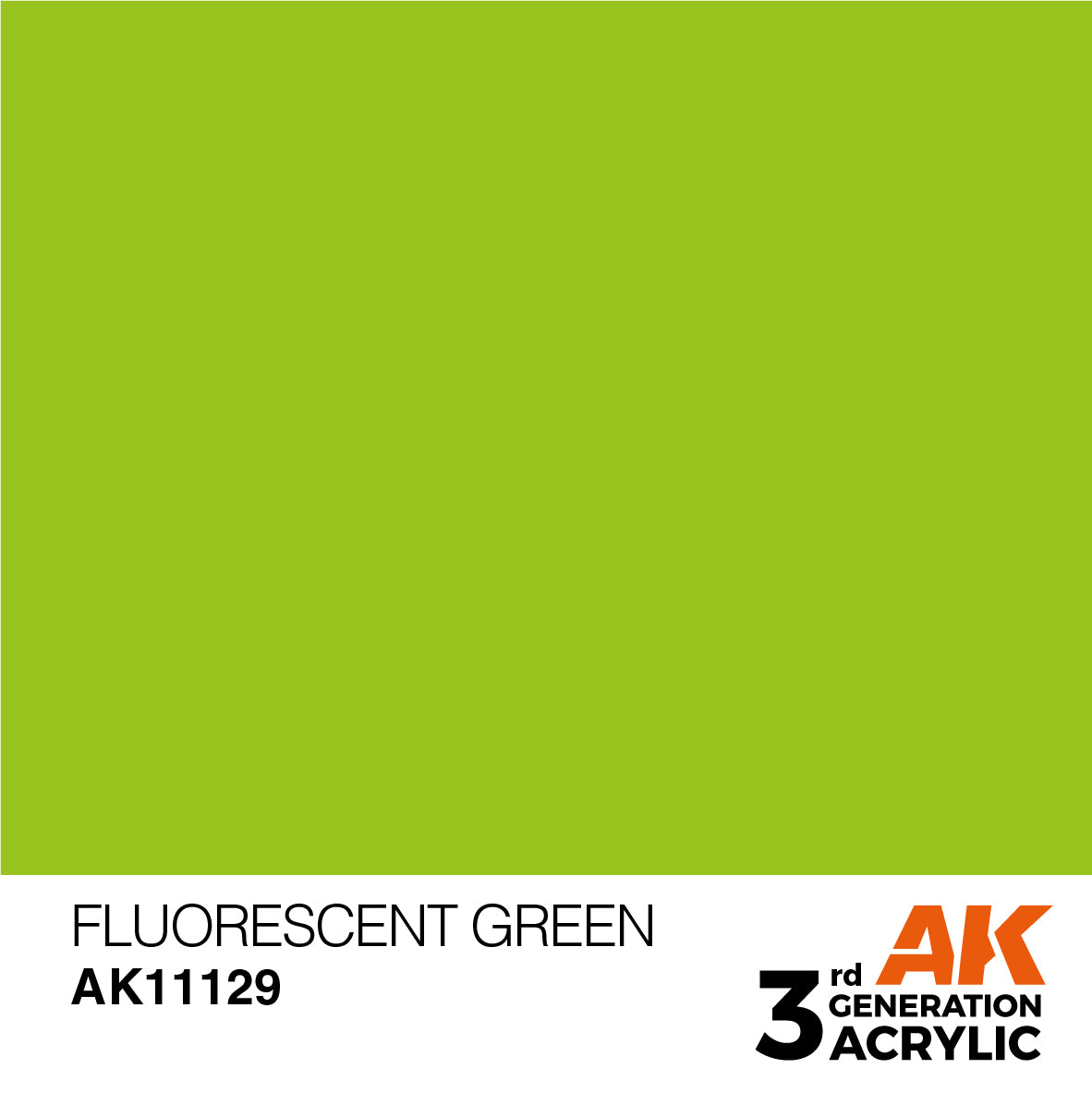 AK Interactive 3GEN Fluorescent Green 17ml