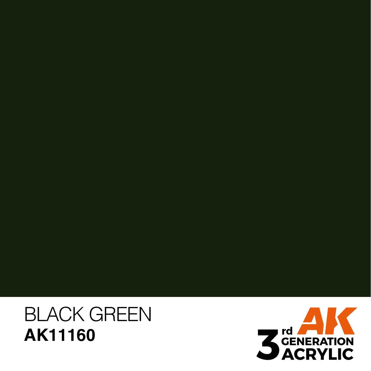 AK Interactive 3GEN Black Green 17ml
