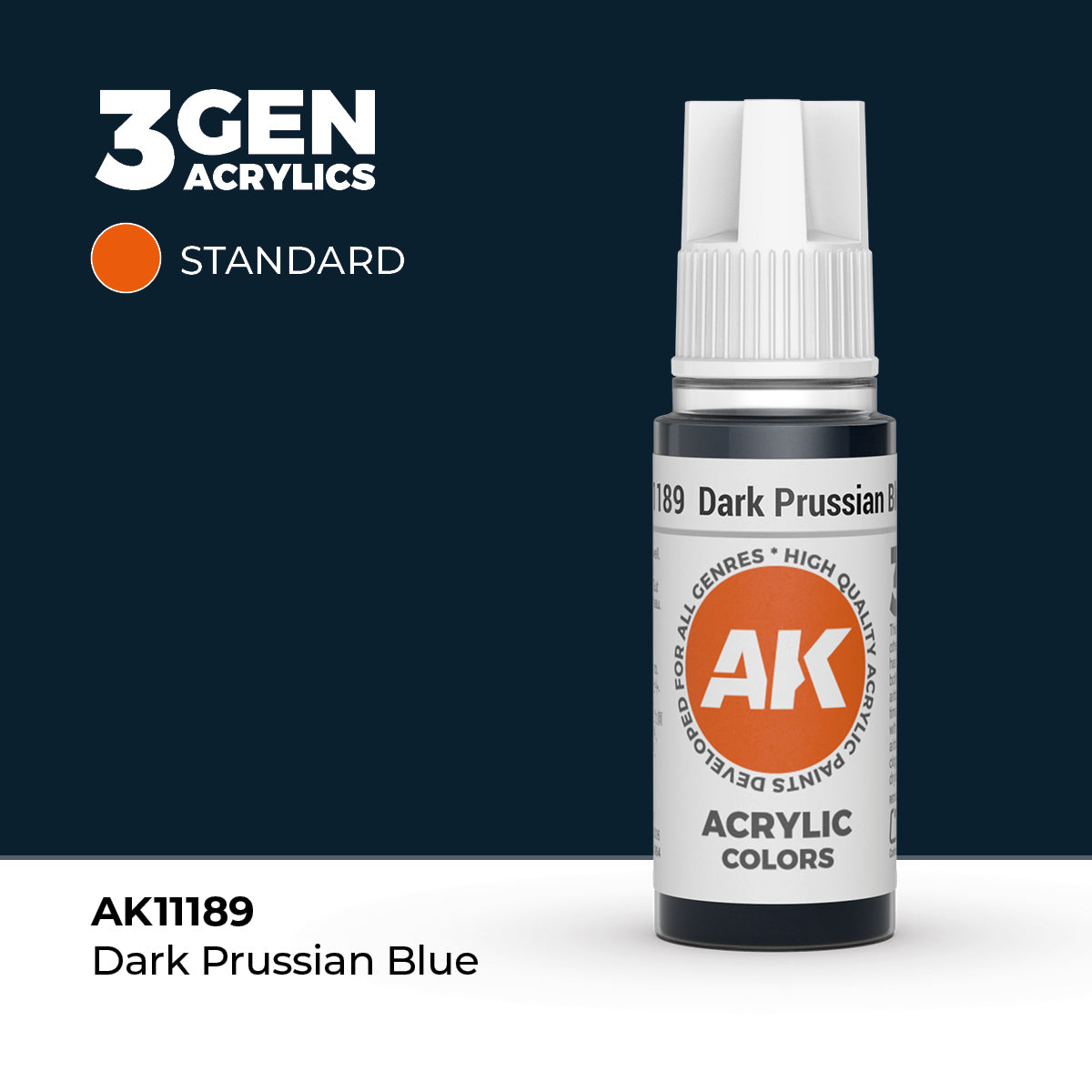 AK Interactive 3GEN Dark Prussian Blue 17ml