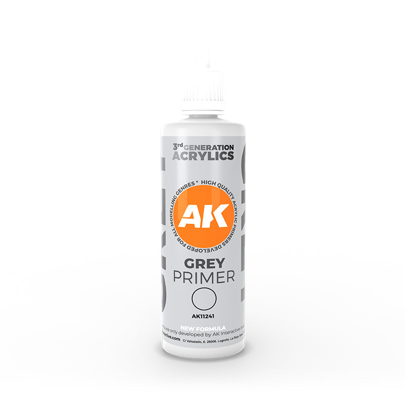 AK Interactive Grey Primer (100 ml)