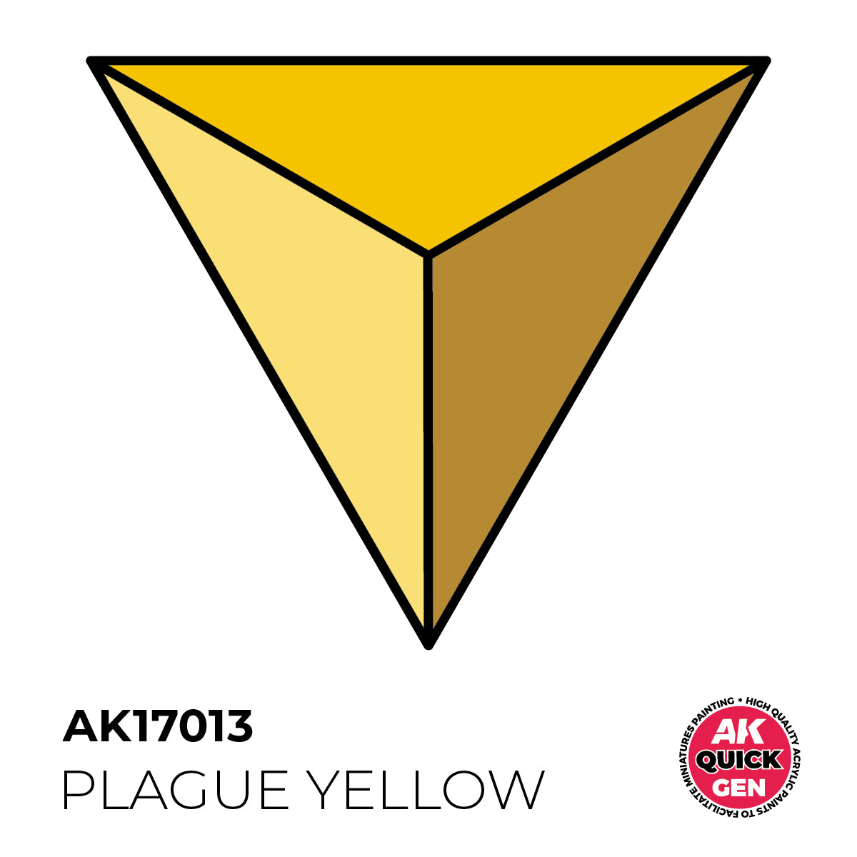 AK Interactive QUICK GEN Plague Yellow