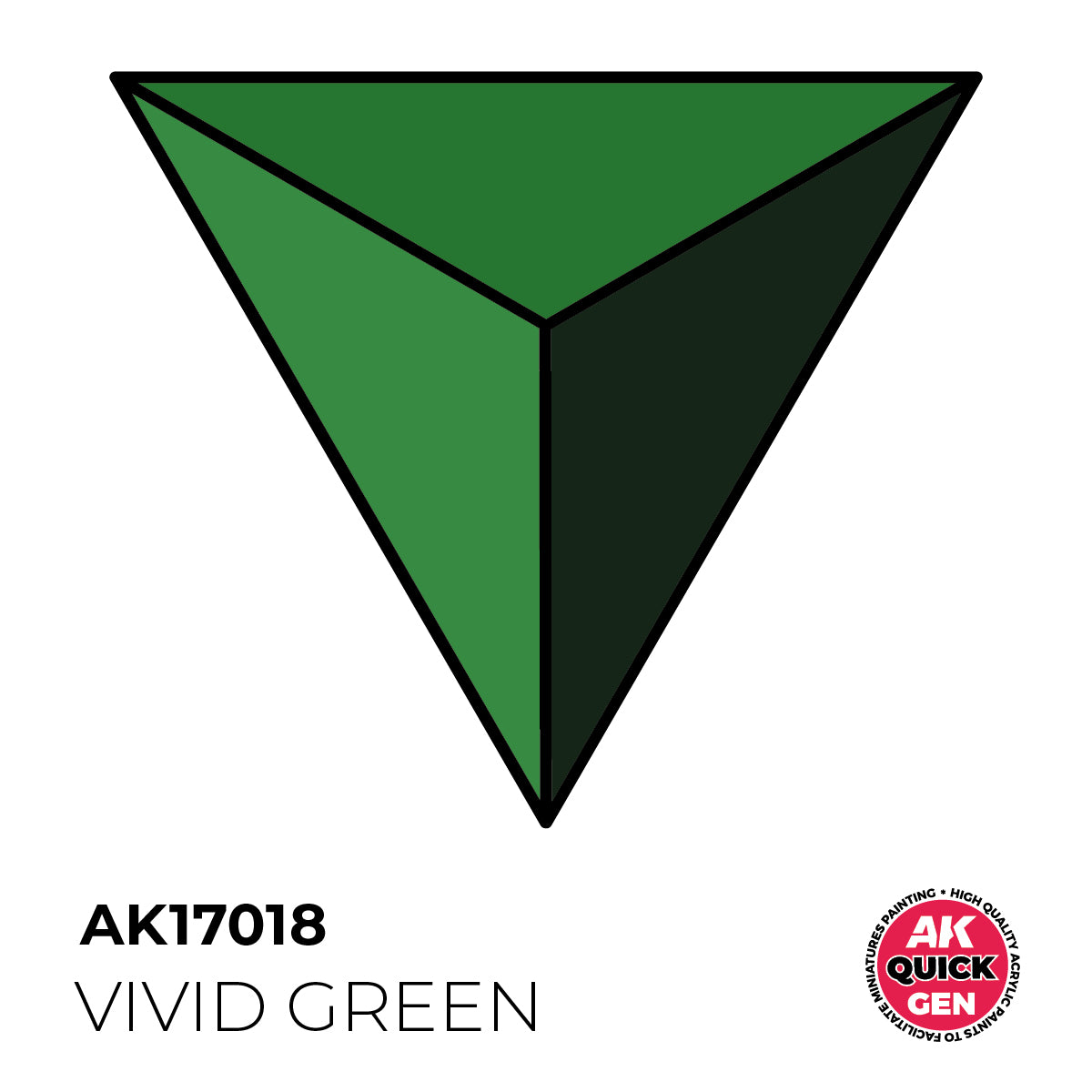 AK Interactive QUICK GEN Vivid Green