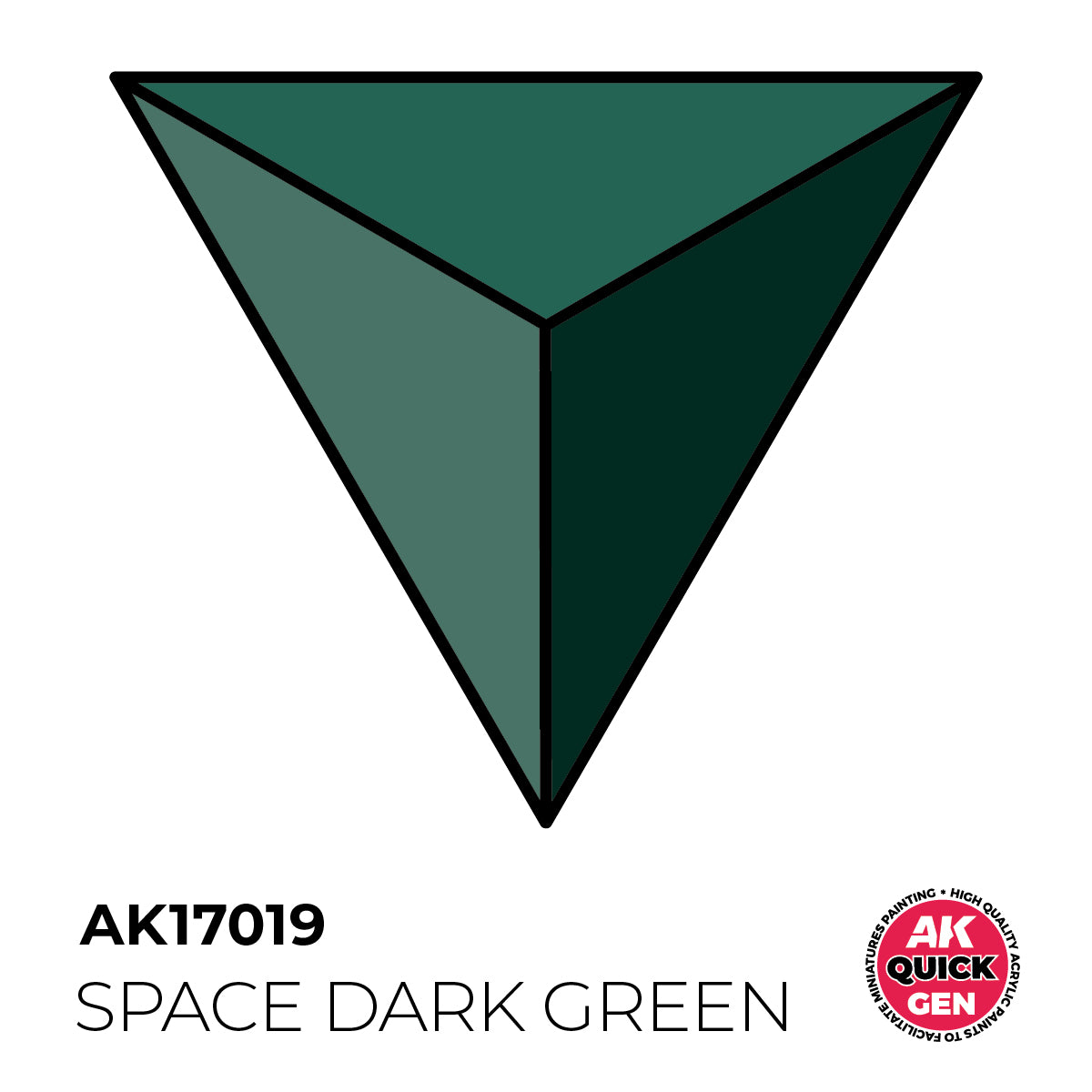 AK Interactive QUICK GEN Space Dark Green