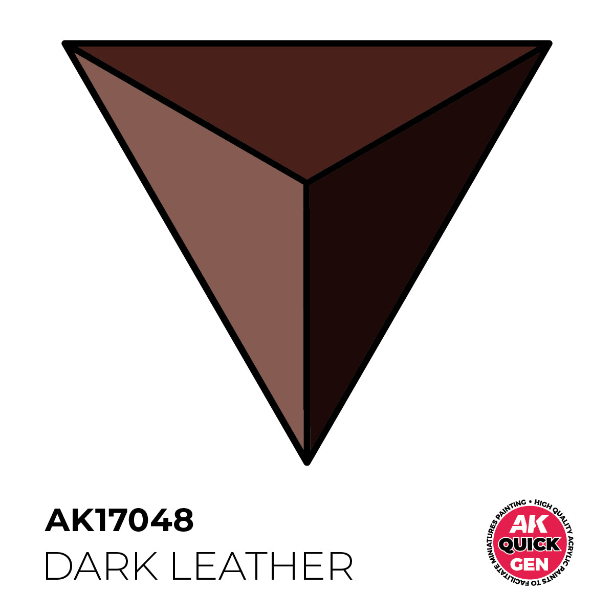 AK Interactive QUICK GEN Dark Leather