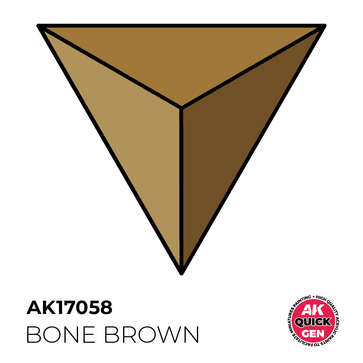 AK Interactive QUICK GEN Bone Brown