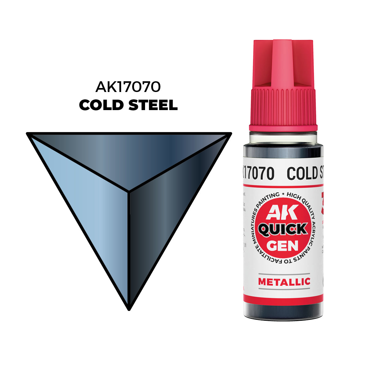 AK Interactive QUICK GEN Cold Steel