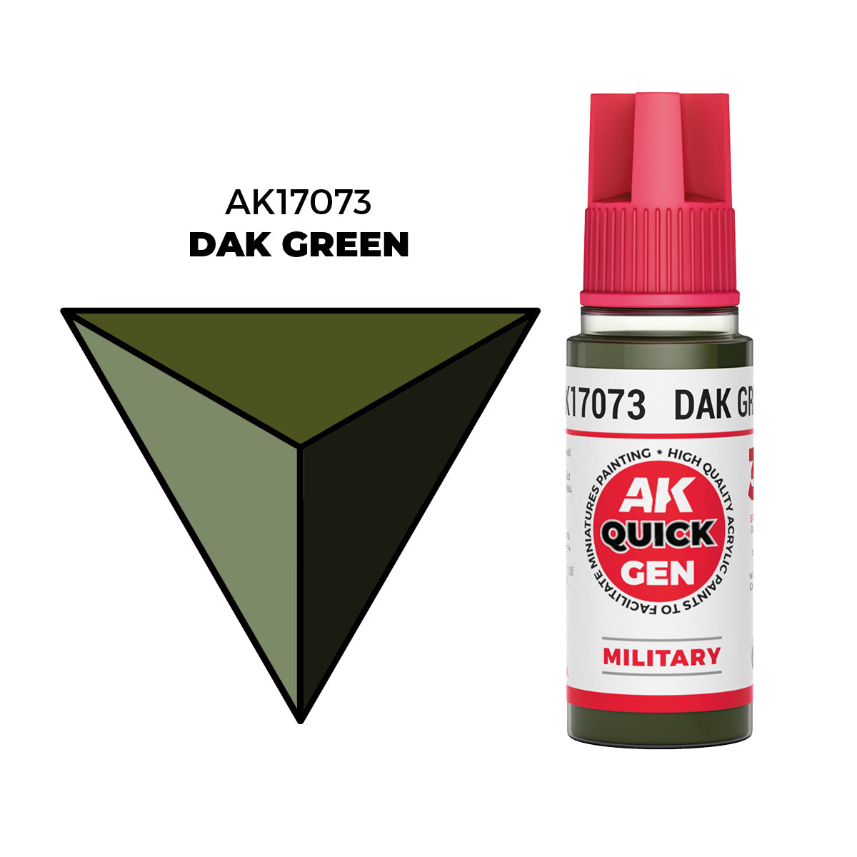 AK Interactive QUICK GEN Dak Green