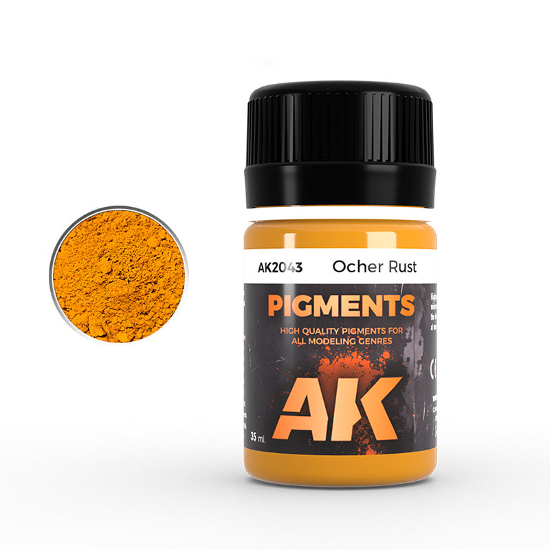 AK Interactive Pigments Ocher Rust