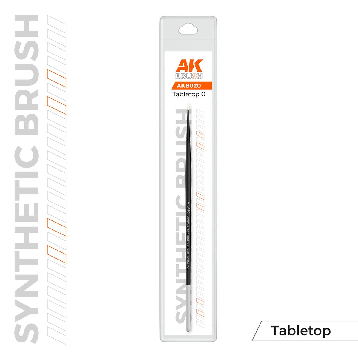 AK Interactive AK SYNTHETIC TABLETOP BRUSH - 0