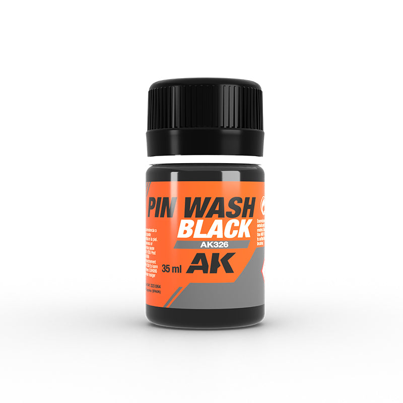 AK Interactive Enamel Effects Black Pin Wash