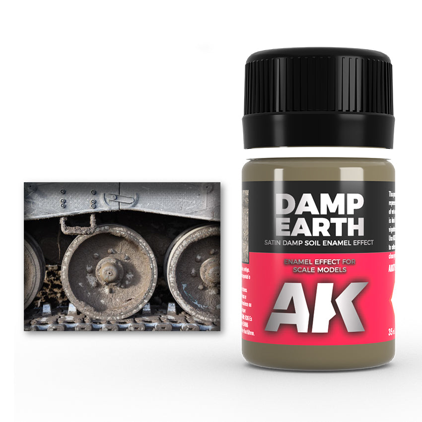 AK Interactive Enamel Effects Damp Earth