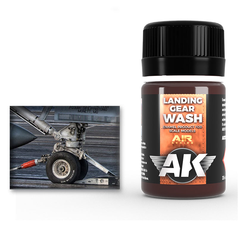 AK Interactive Enamel Effects Landing Gear Wash