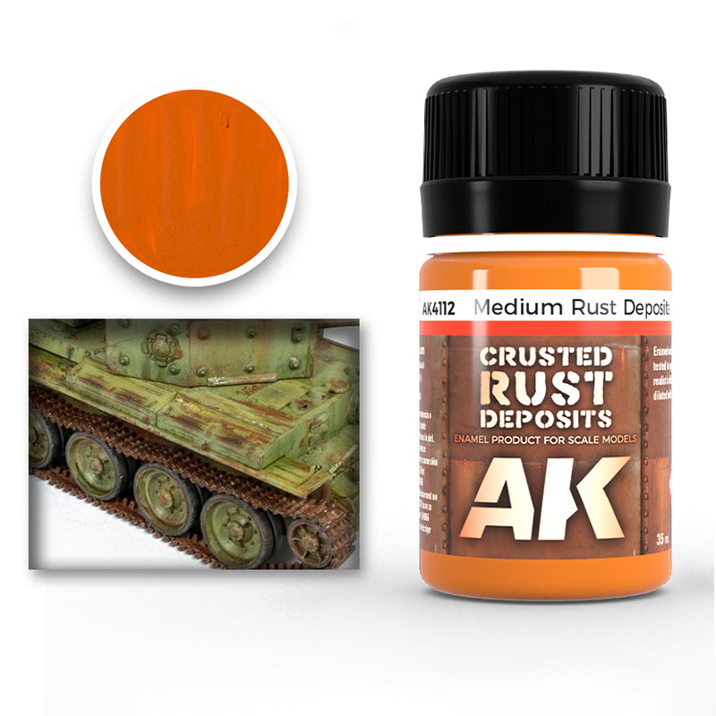 AK Interactive Enamel Effects Medium Rust Deposits