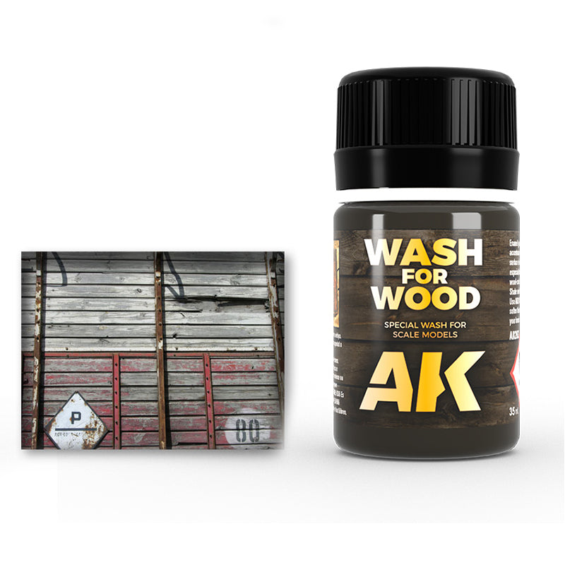 AK Interactive Enamel Effects Wash For Wood
