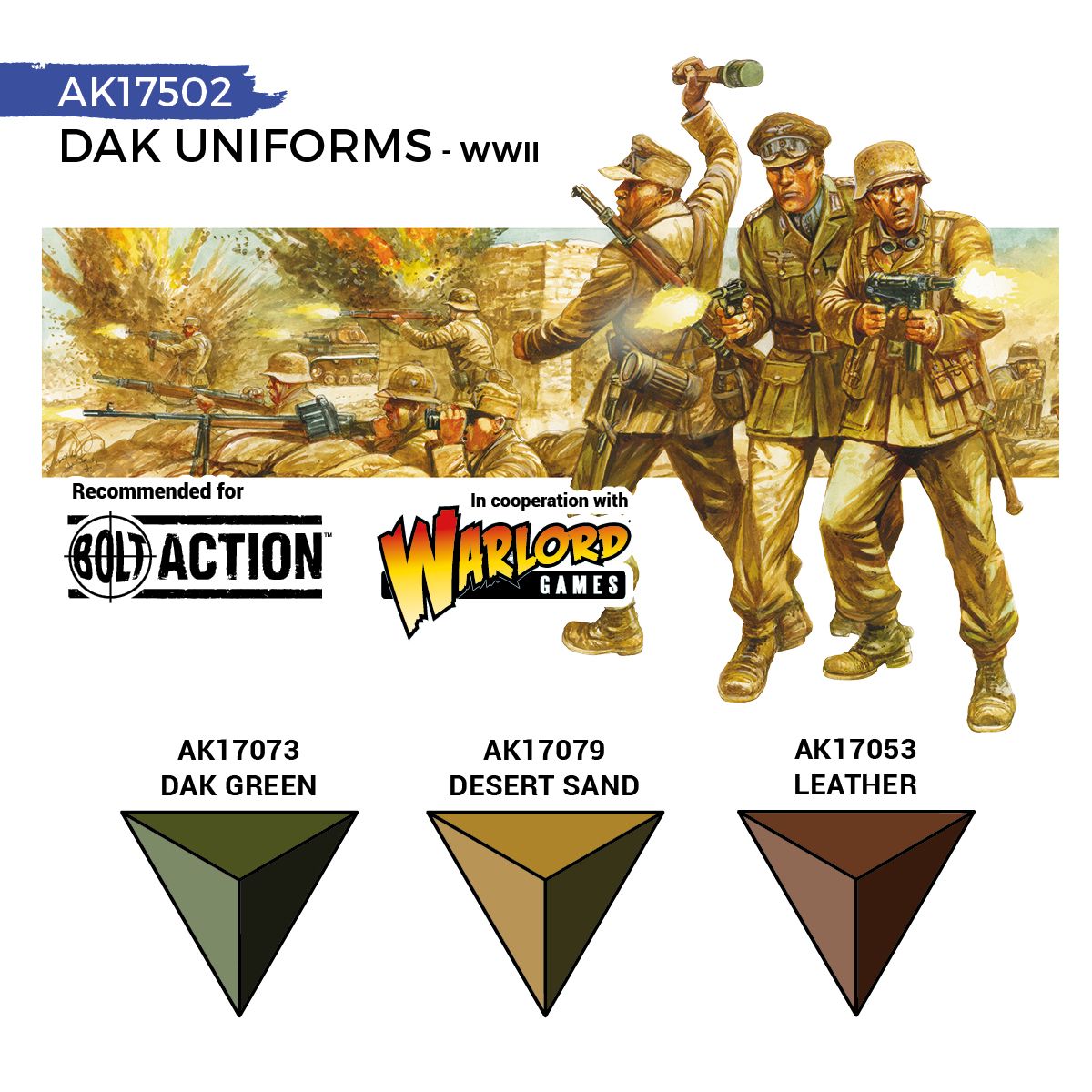 AK Interactive QUICK GEN Dak Uniforms Set