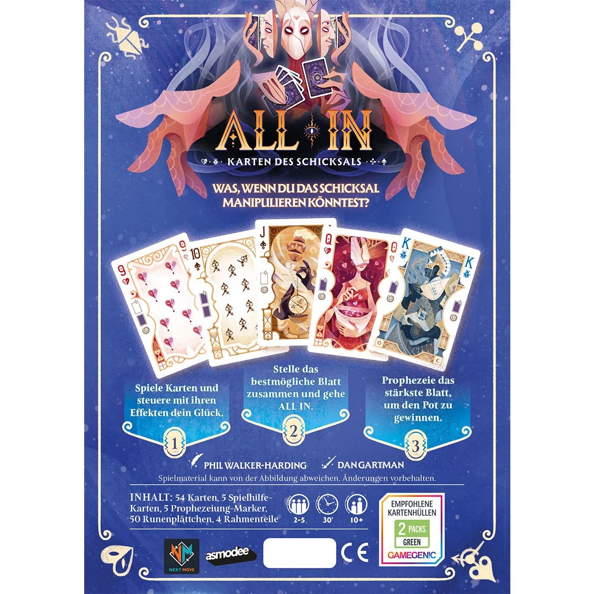 All In Karten des Schicksals