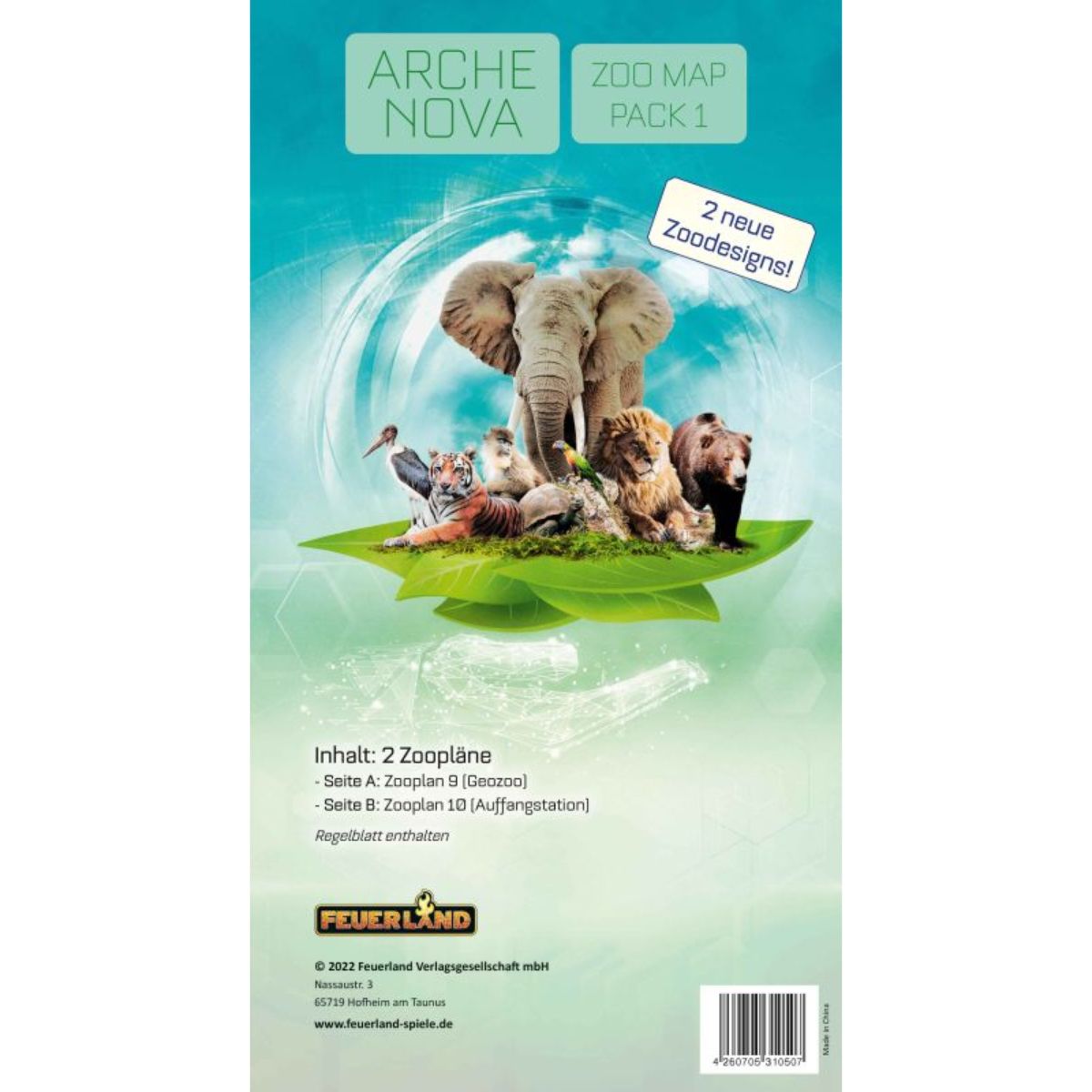 Arche Nova: Zoo Map Pack 2