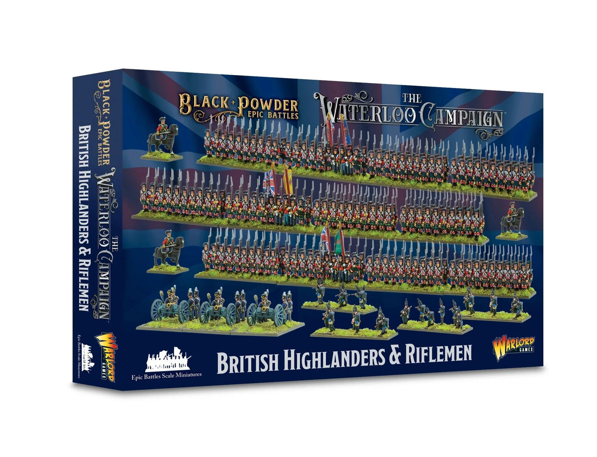 Black Powder Epic Battles - British Highlanders & Riflemen
