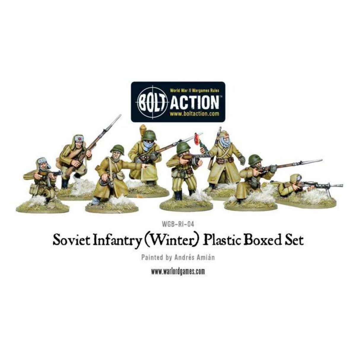 Bolt Action Soviet Army Infantry Winter